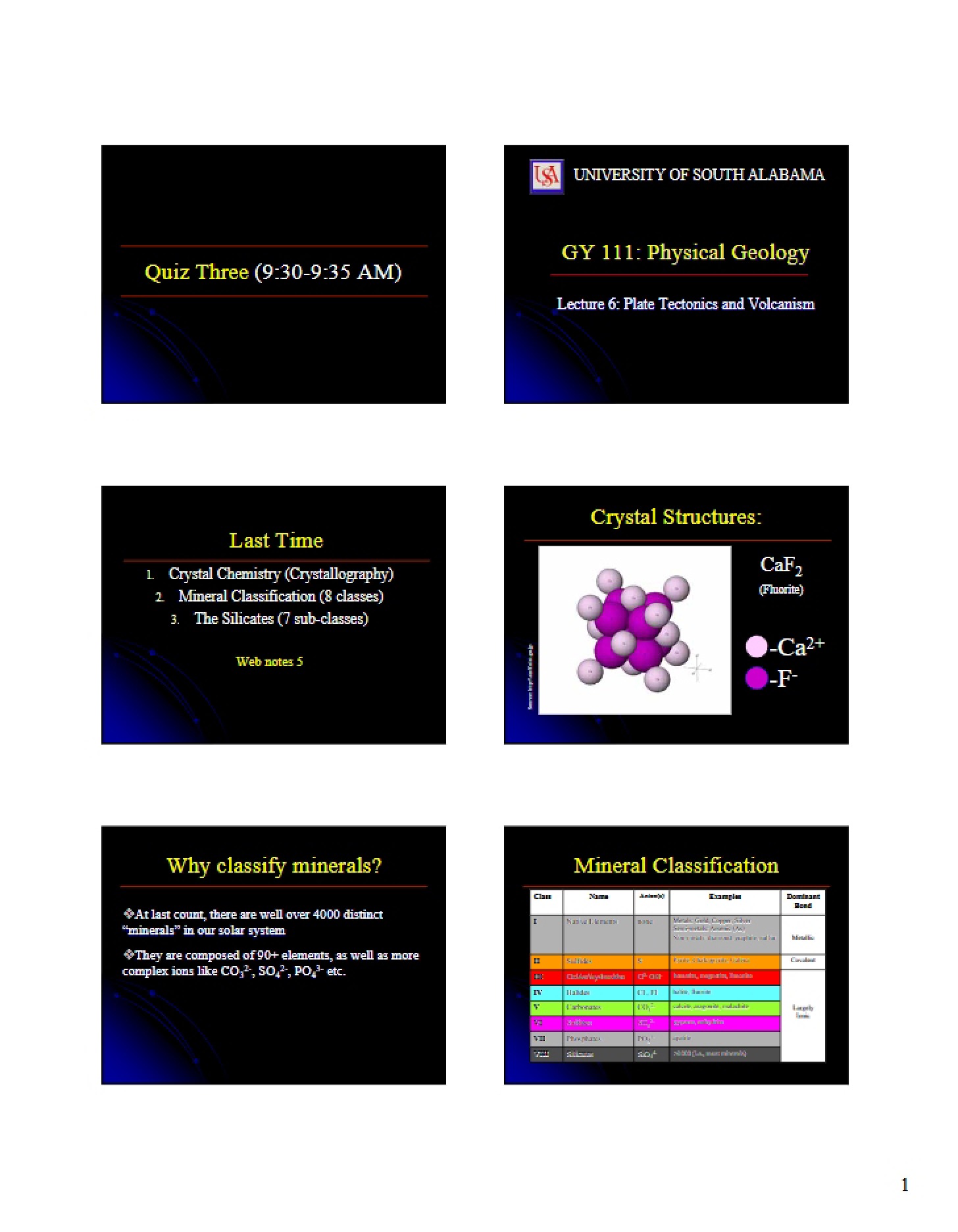Quiz Three