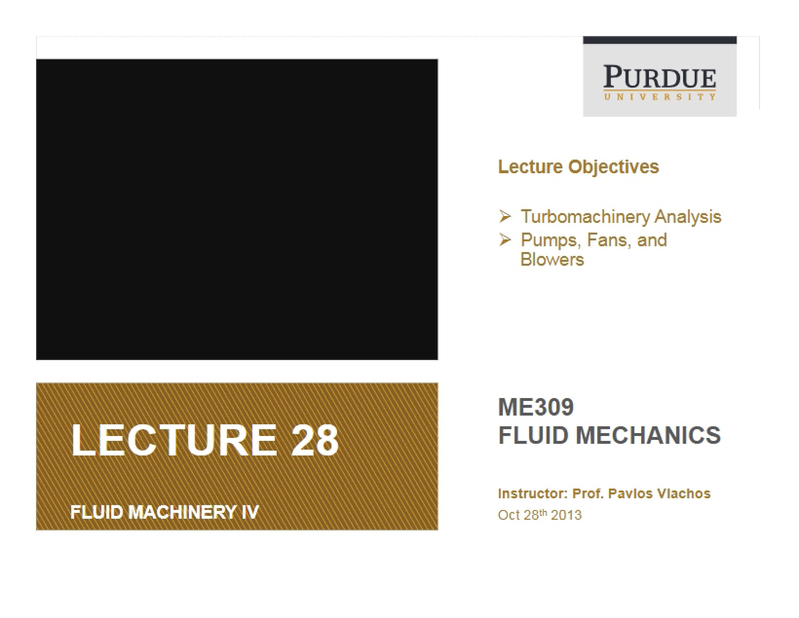 Machinery Part Two (Lecture 28)