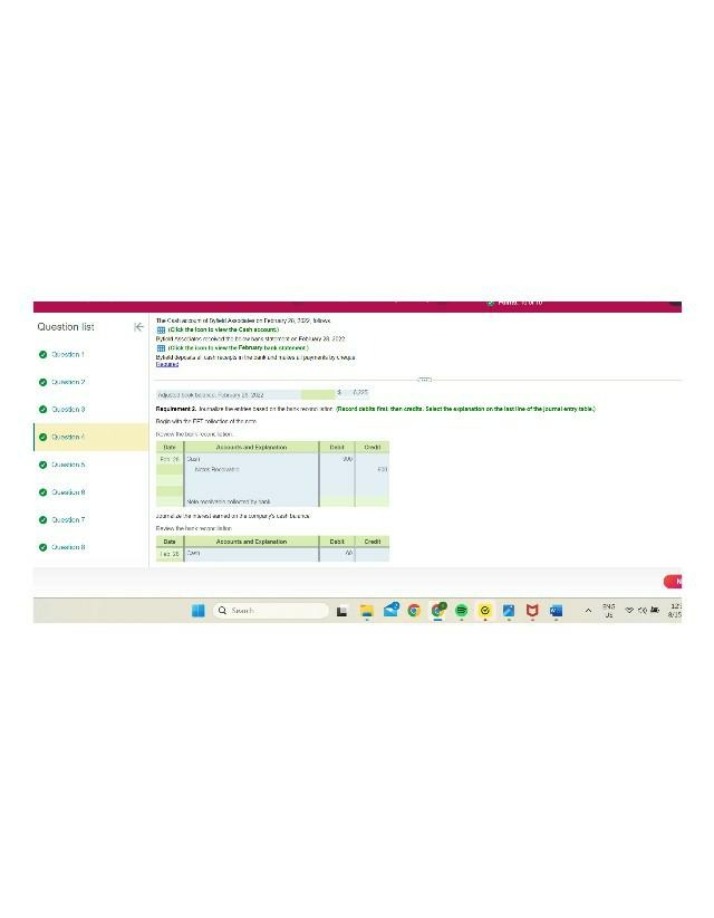 February 2022 Accrual Accounting Practice