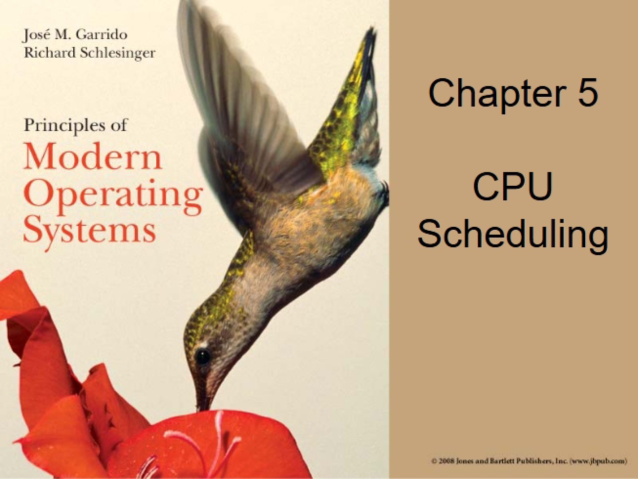 Methods and Principles of Processor Scheduling