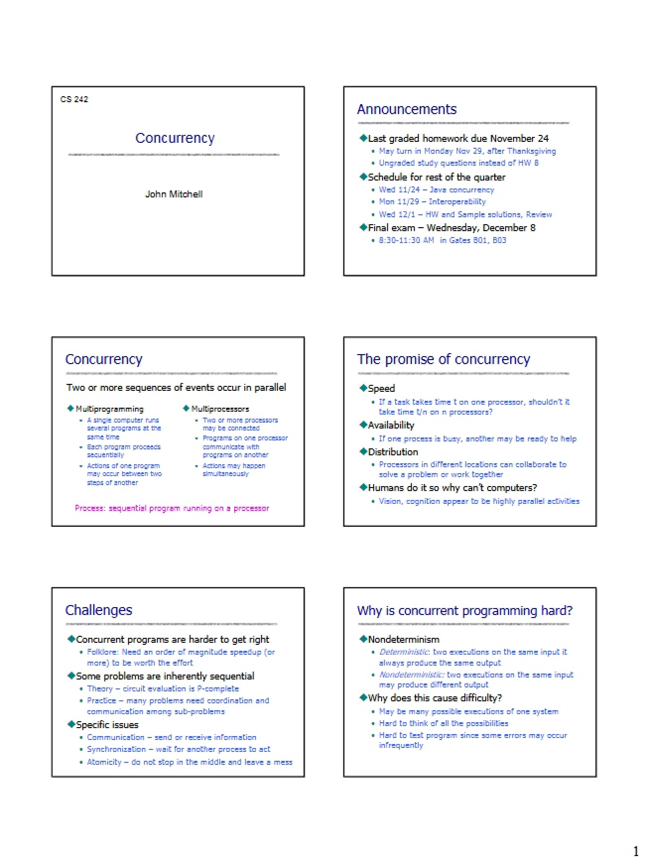 Look at Concurrency