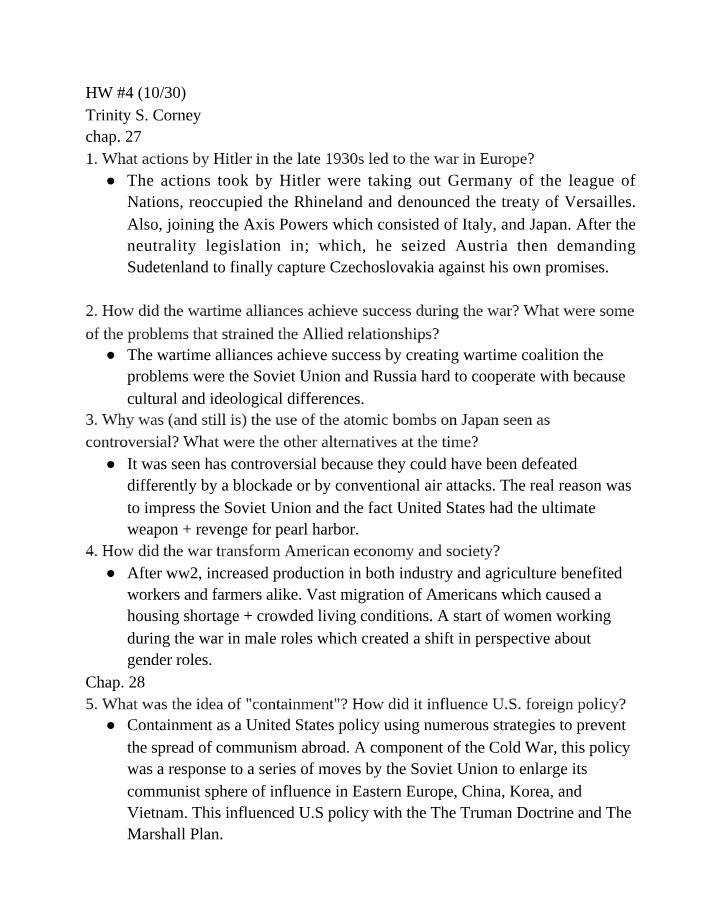 World War II - Causes, Controversies, and Hitler's Actions