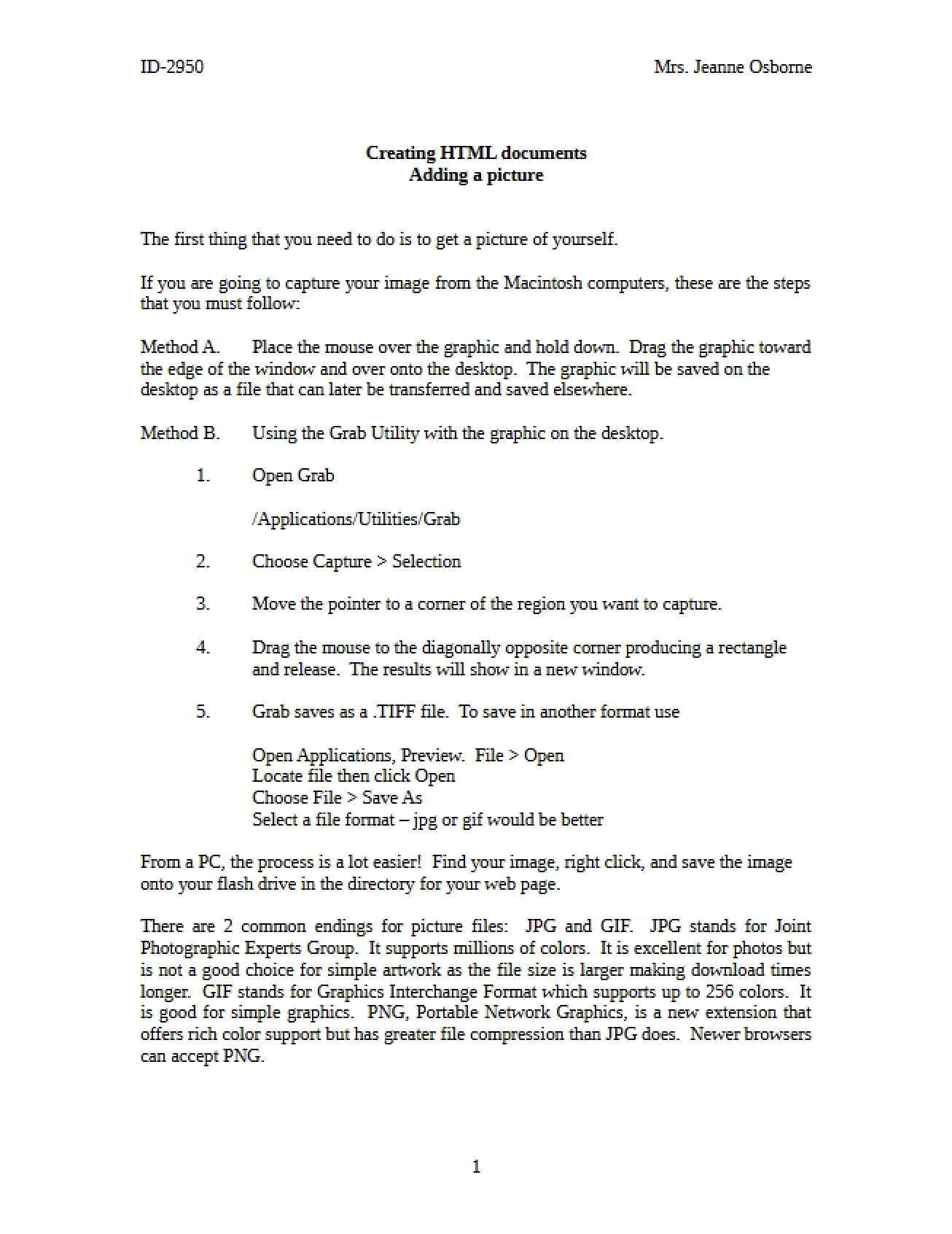 How to Add a Picture to an HTML Document