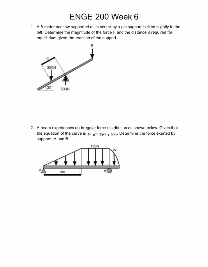 Week 6 Notes for ENGE 200