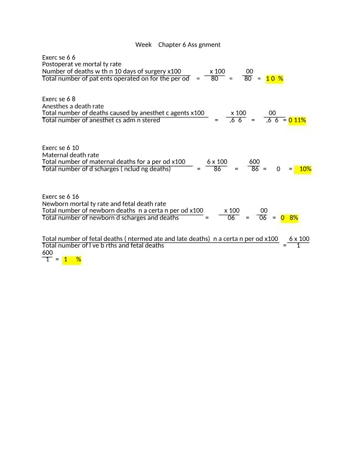 Chapter 6 Assignment - Week 3