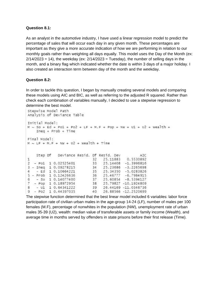 ACCT 3100 Homework 5 Submission