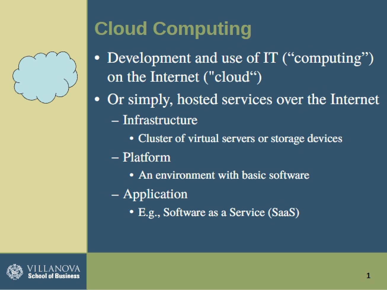 Computing in the Cloud