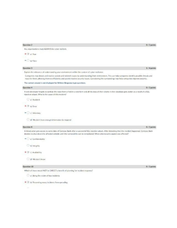 CCCS 454 Quiz 1 Attempt 1