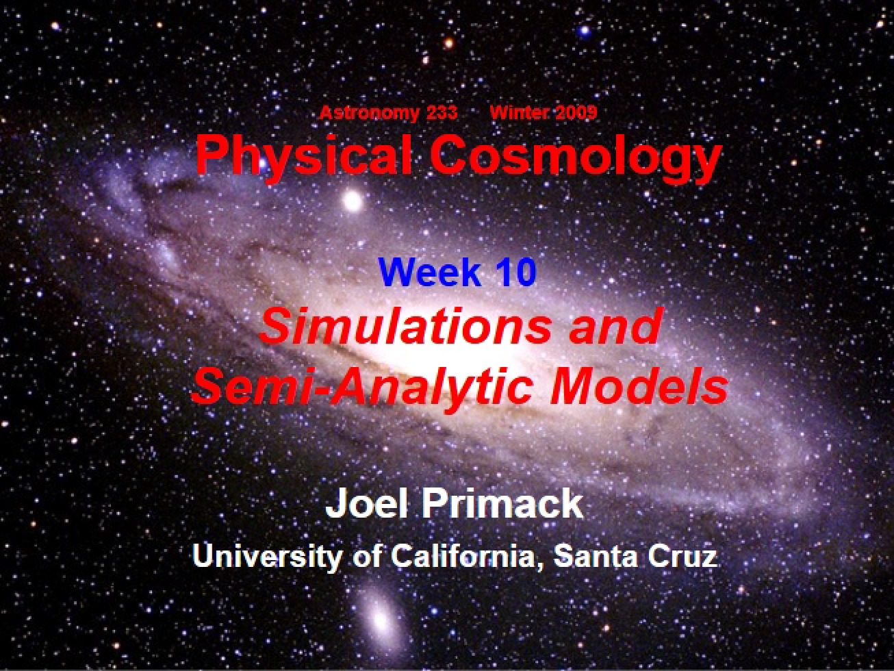 Simulations and Semi-Analytic Models in Cosmology