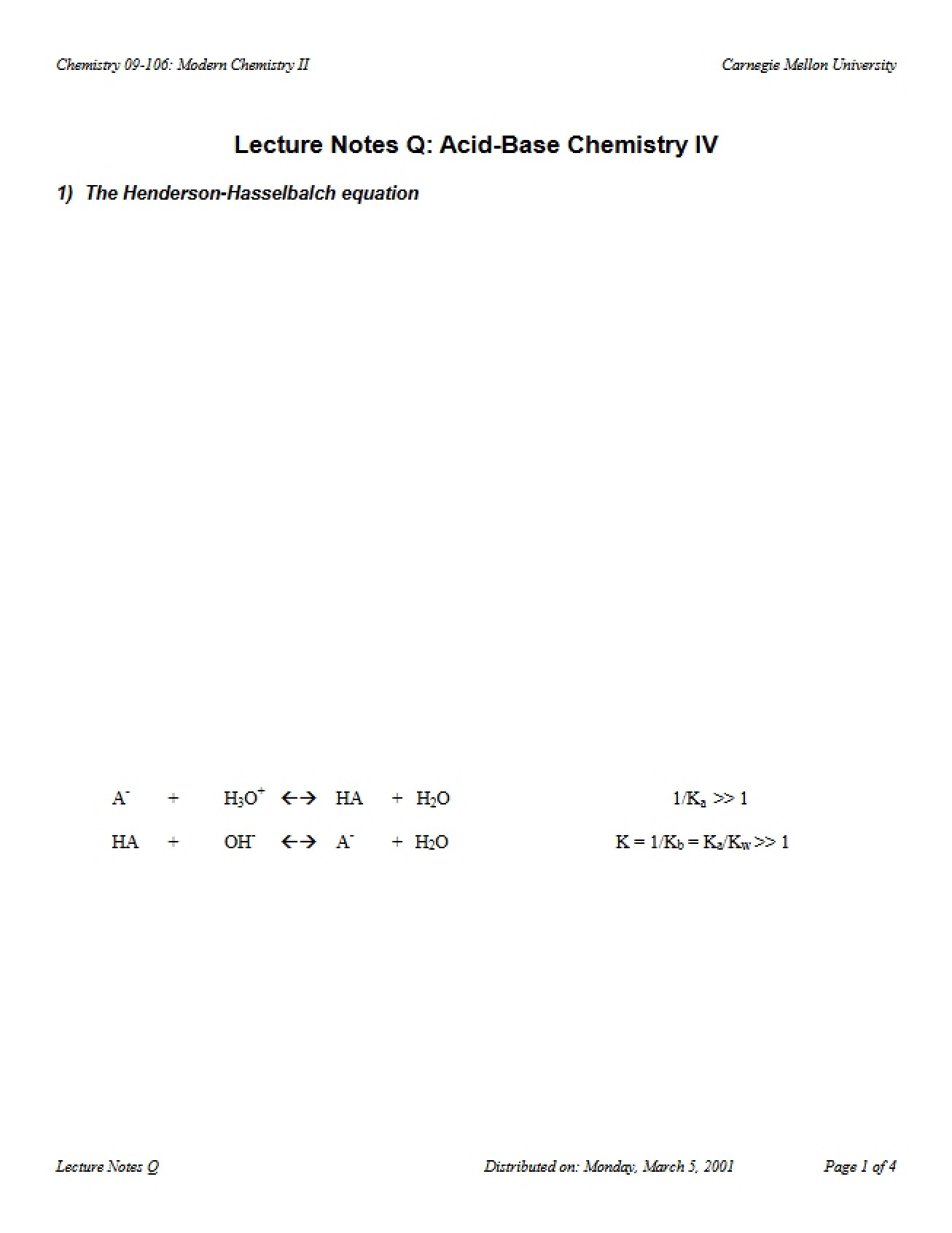 Chemistry Lecture Session 4