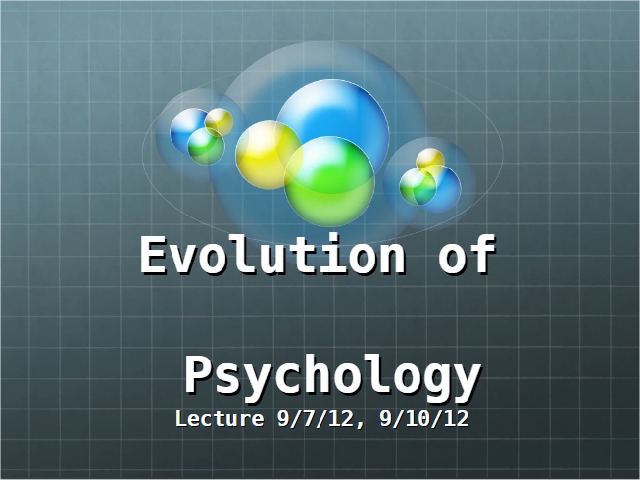 Psychology's Evolution