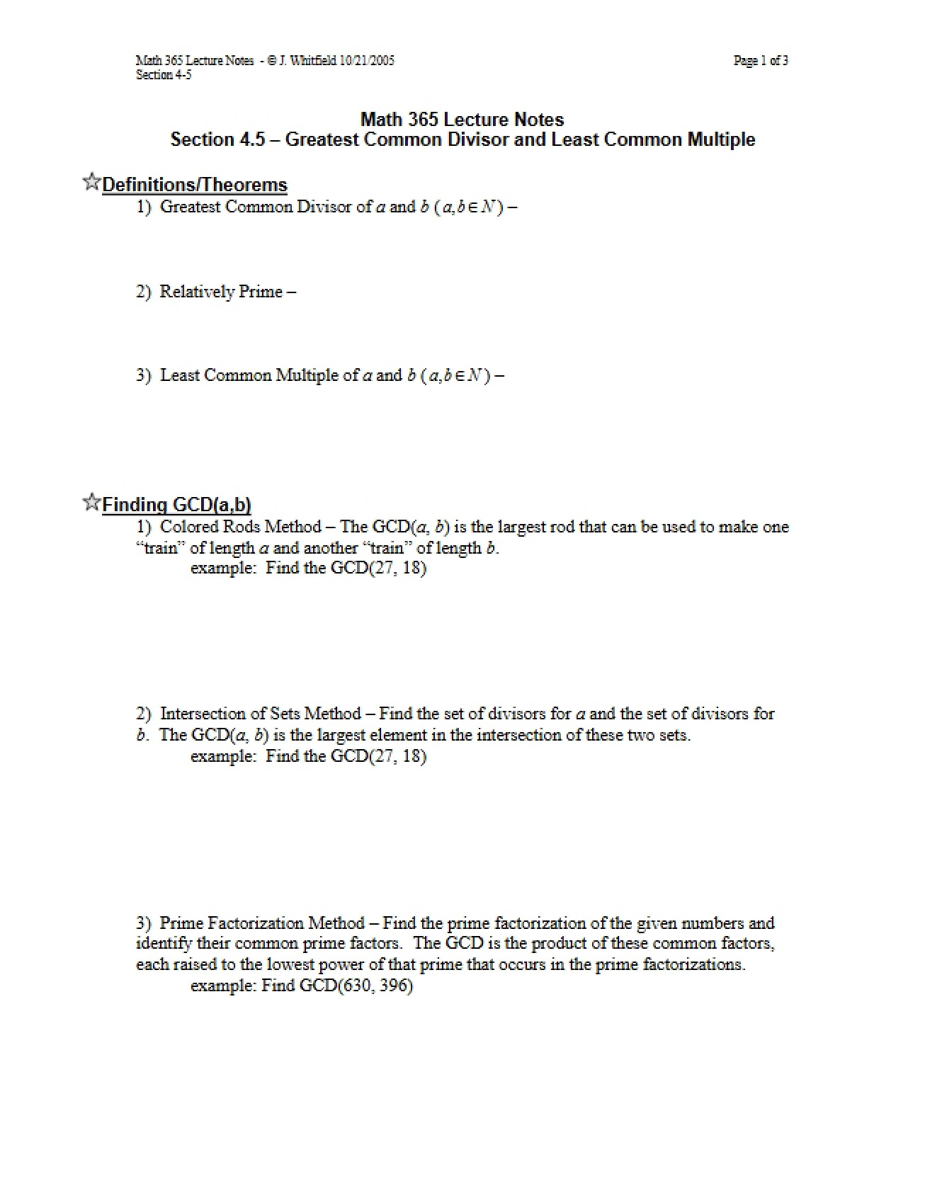 Lecture 45 for Math 365
