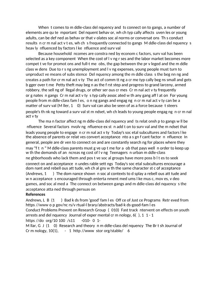 Justin's CMRJ 303 Notes