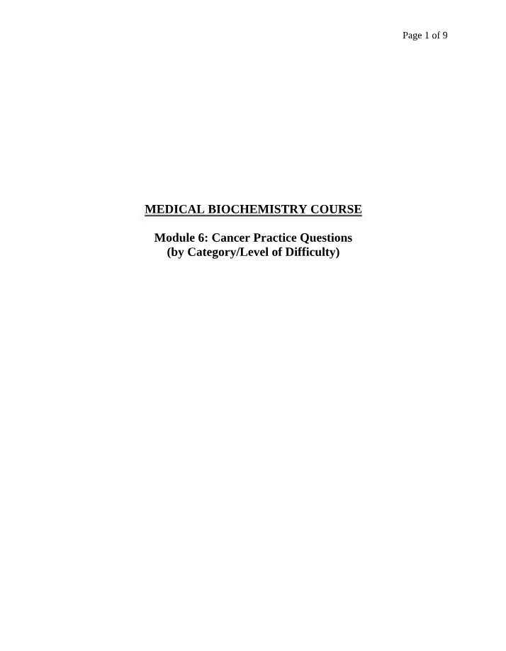 Cancer - Mutations, Risk, and Essential Genes