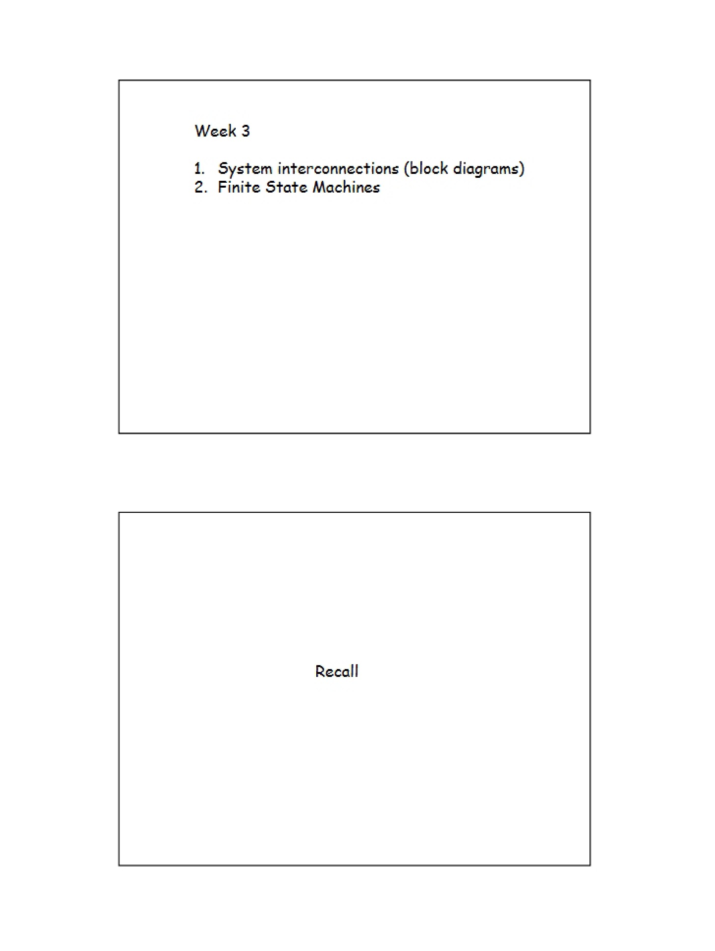 Class Lecture Records