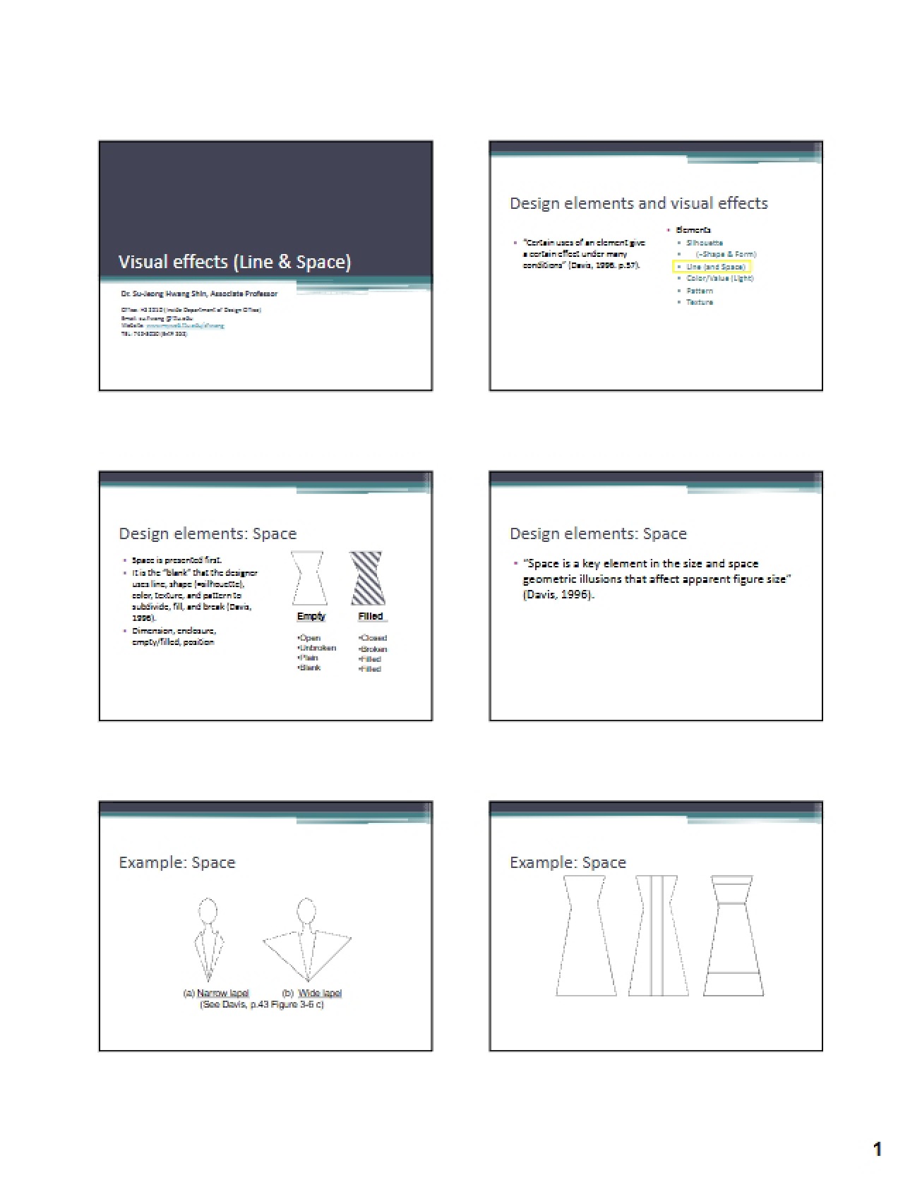 Visual Effects Line and Space