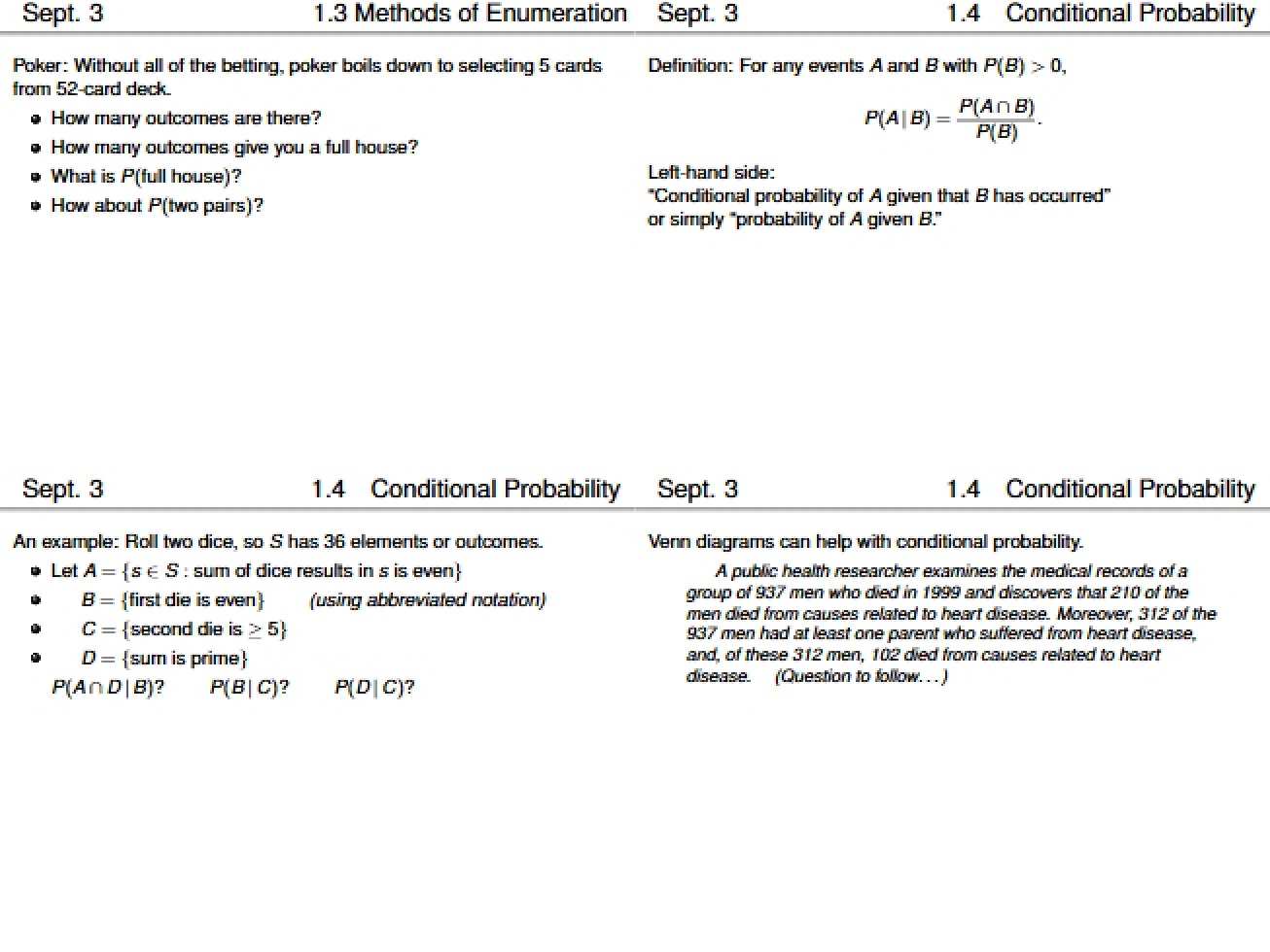 Enumeration Methods