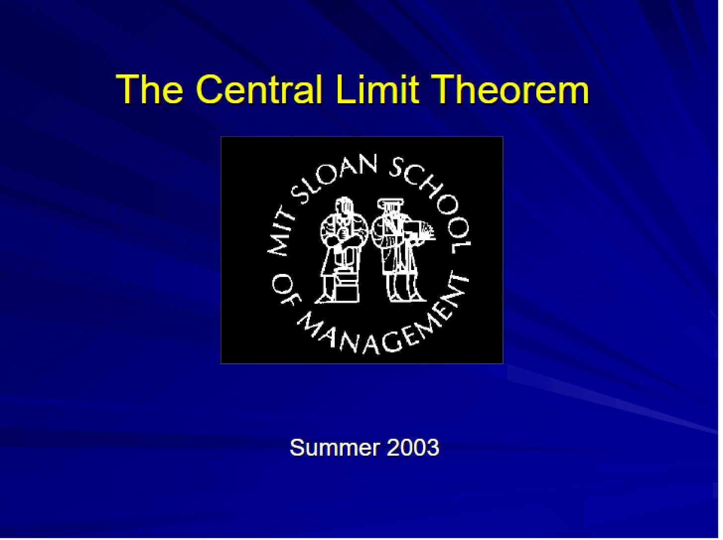 Central Limit Theorem Principles