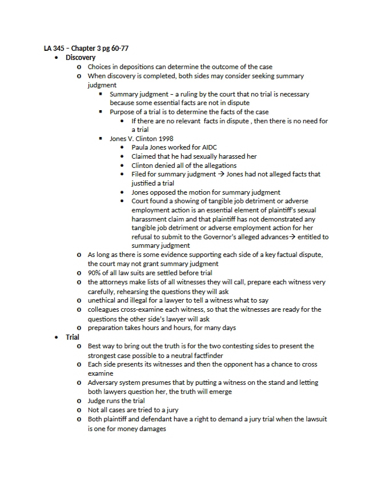 Law Lecture Materials