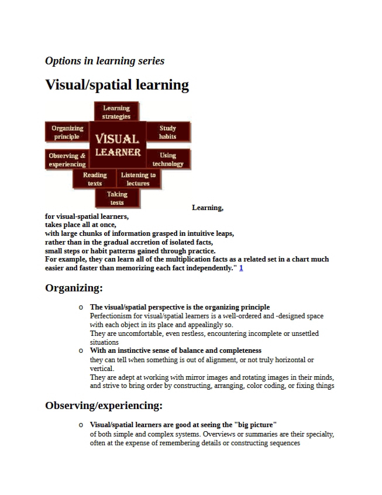 Learning Series Options