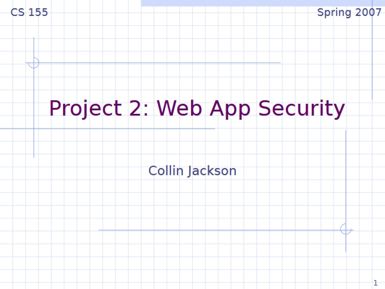Browser Security Lecture 6 (Part 2)