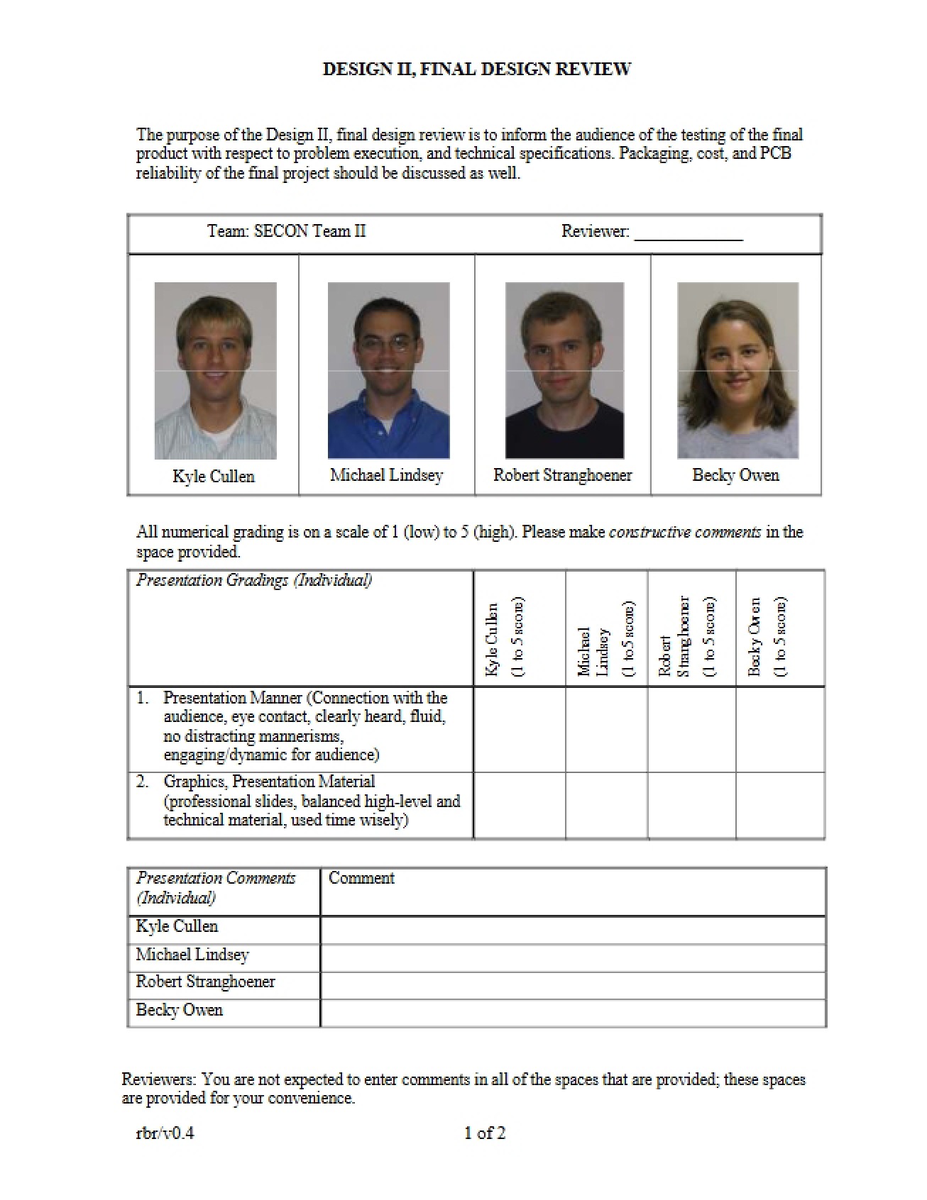 Design Review (Final)