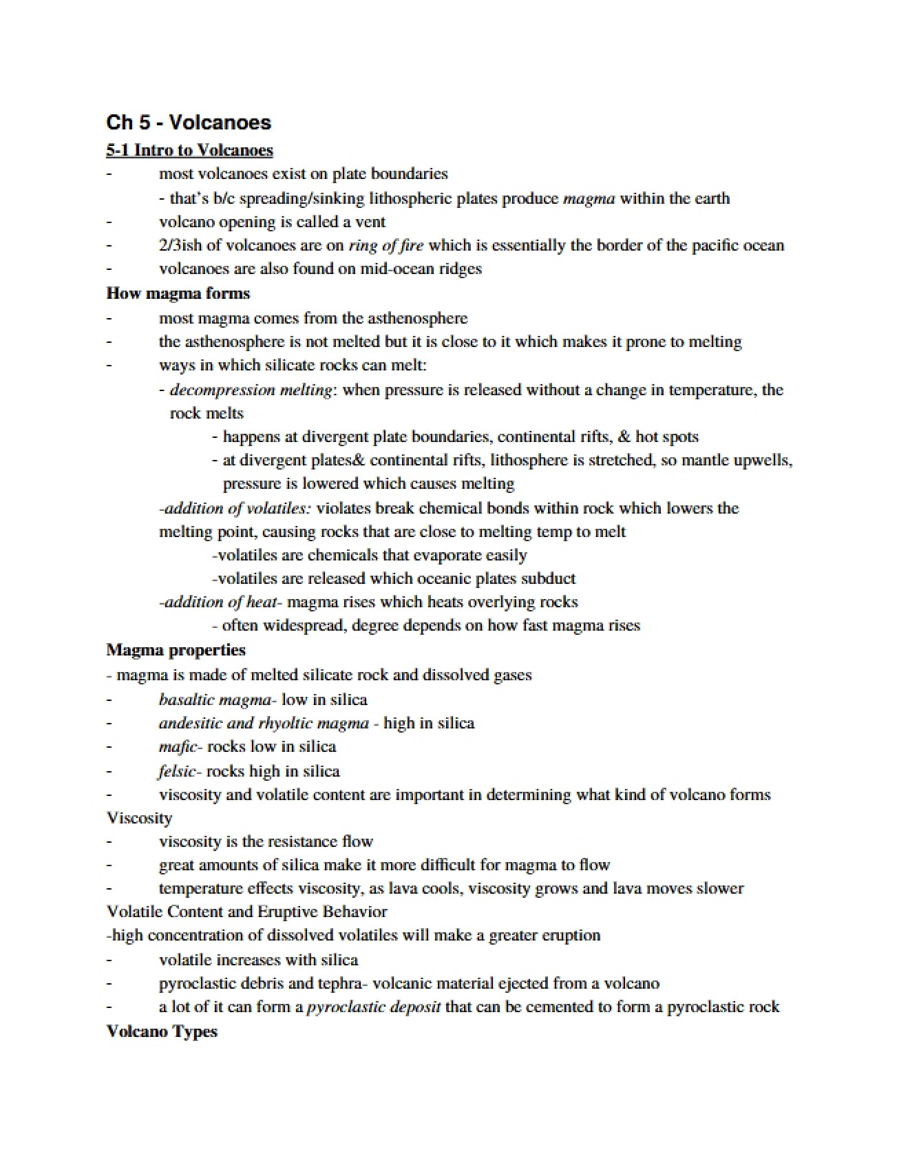 Fifth Chapter Materials for Environmental Geosciences