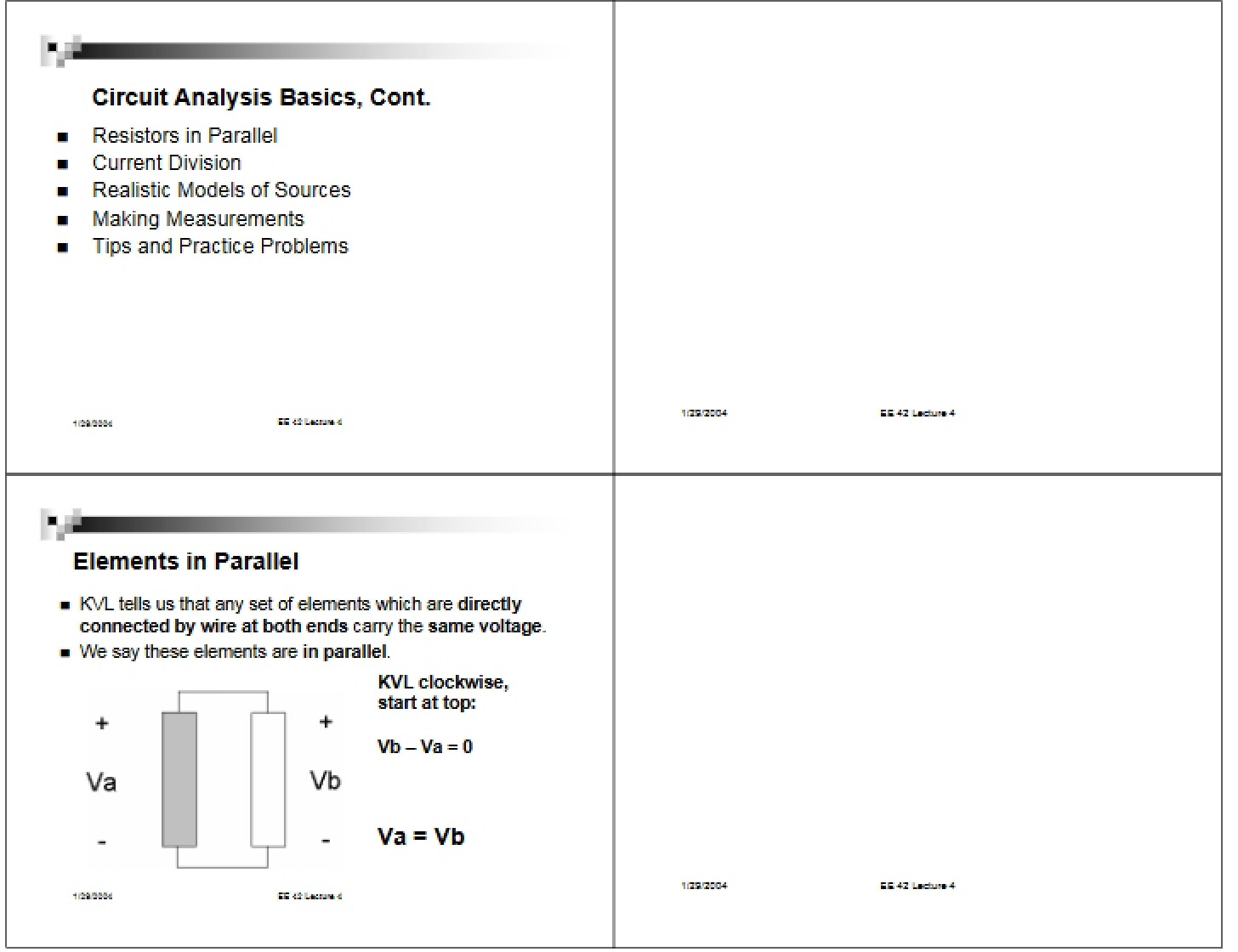 Slides and Notes