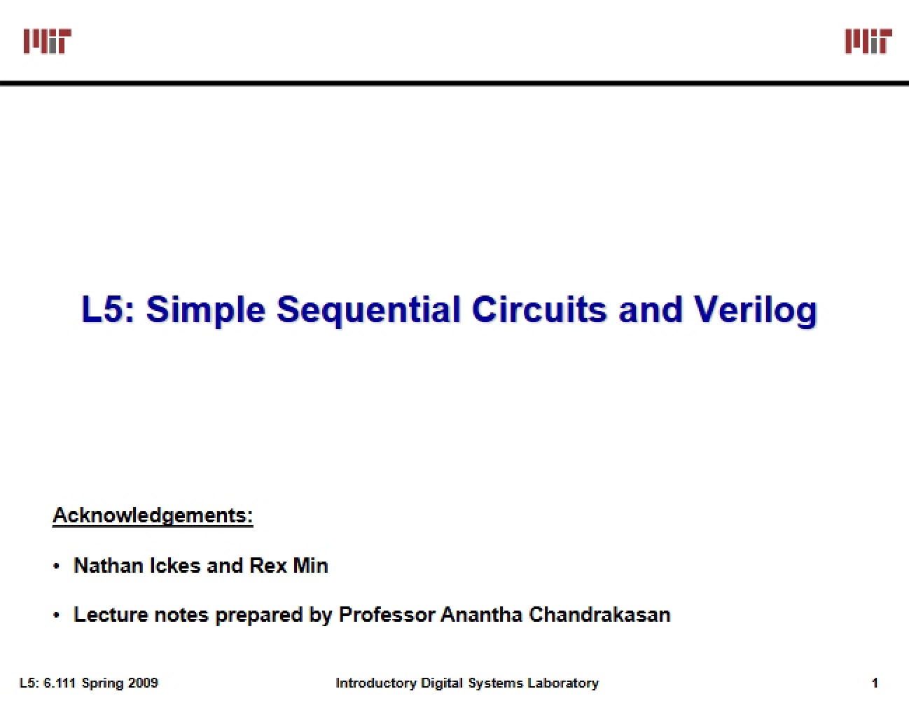 Study Guide for Systems Lab
