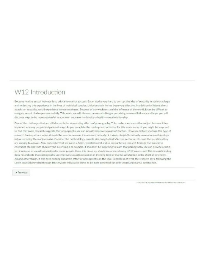 Introduction for Week 12