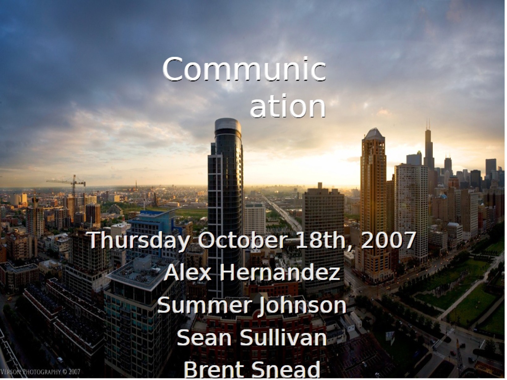 Communication Strategies