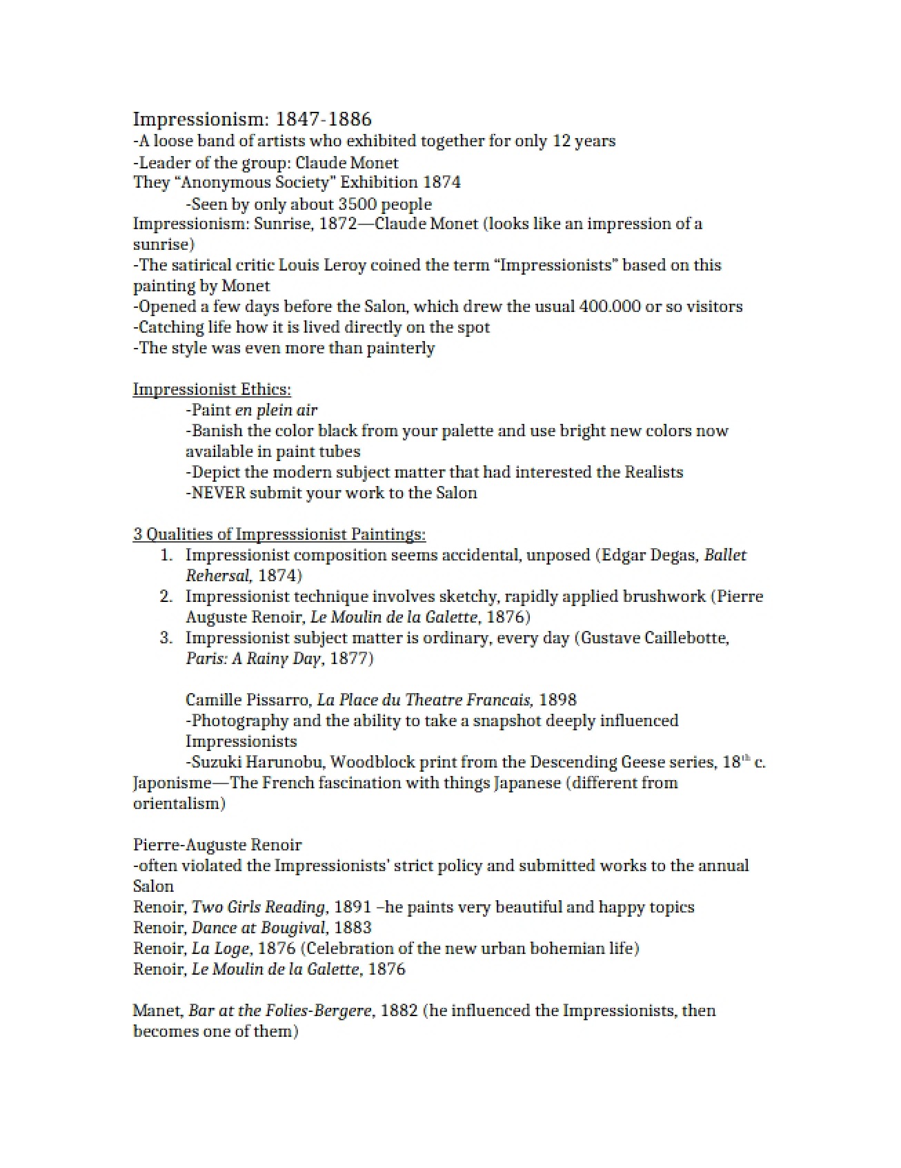 Art History Lecture Material 1