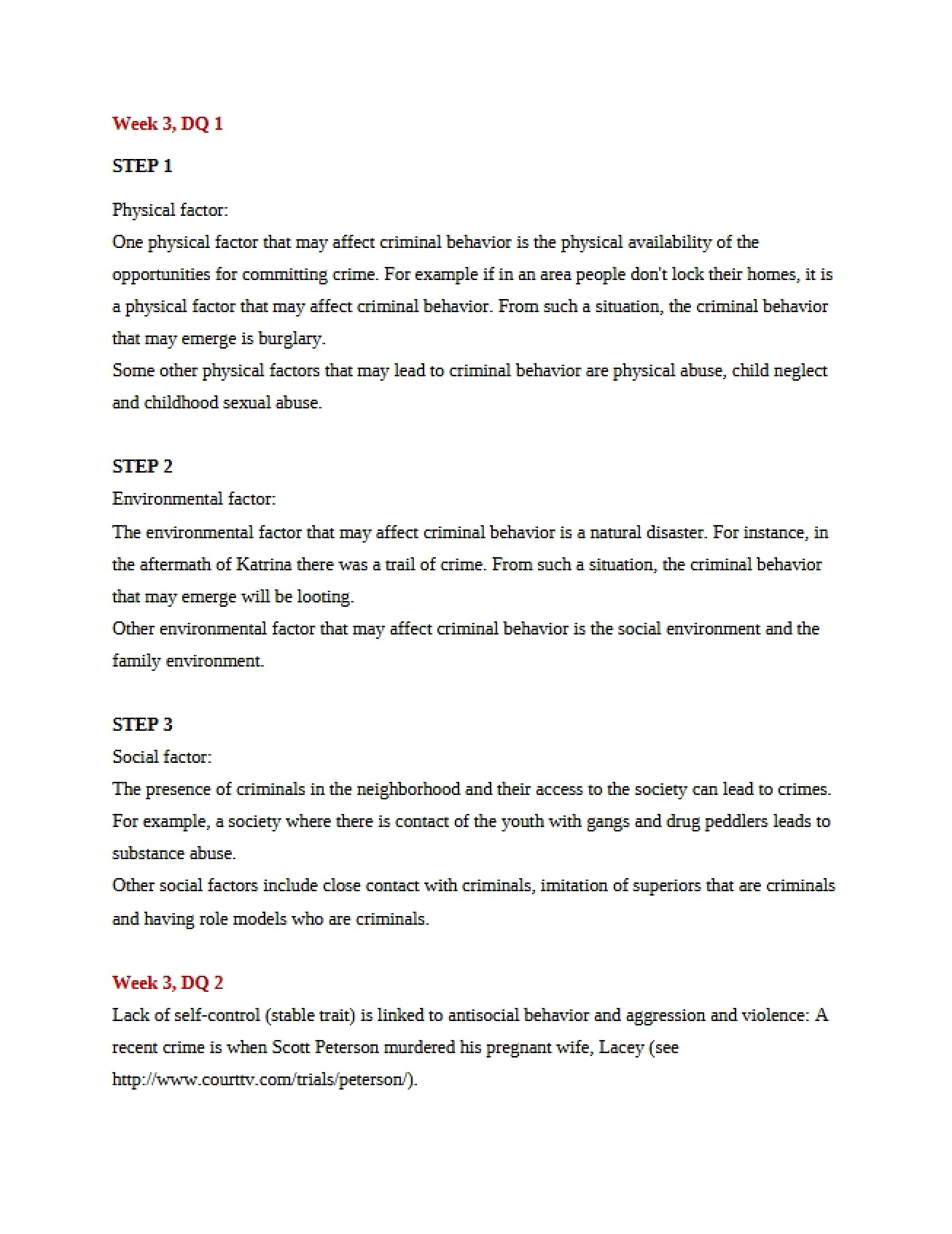 Discussion Question 1 for Week 3