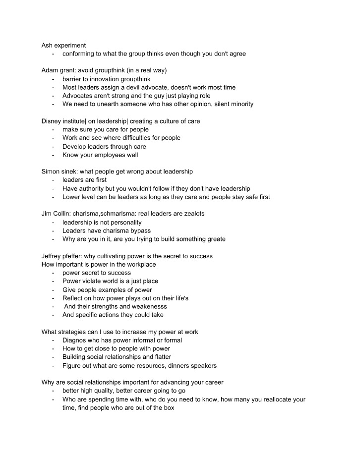 Barriers to Innovation and Conforming to Groupthink