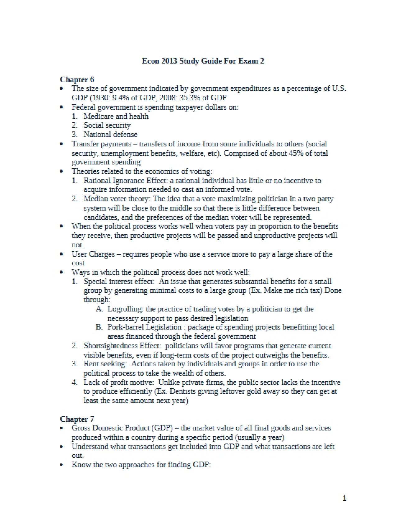 Fourth Version of the Second Exam