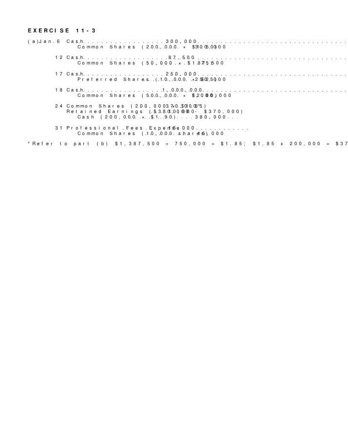 Solutions for Chapters 11 and 13