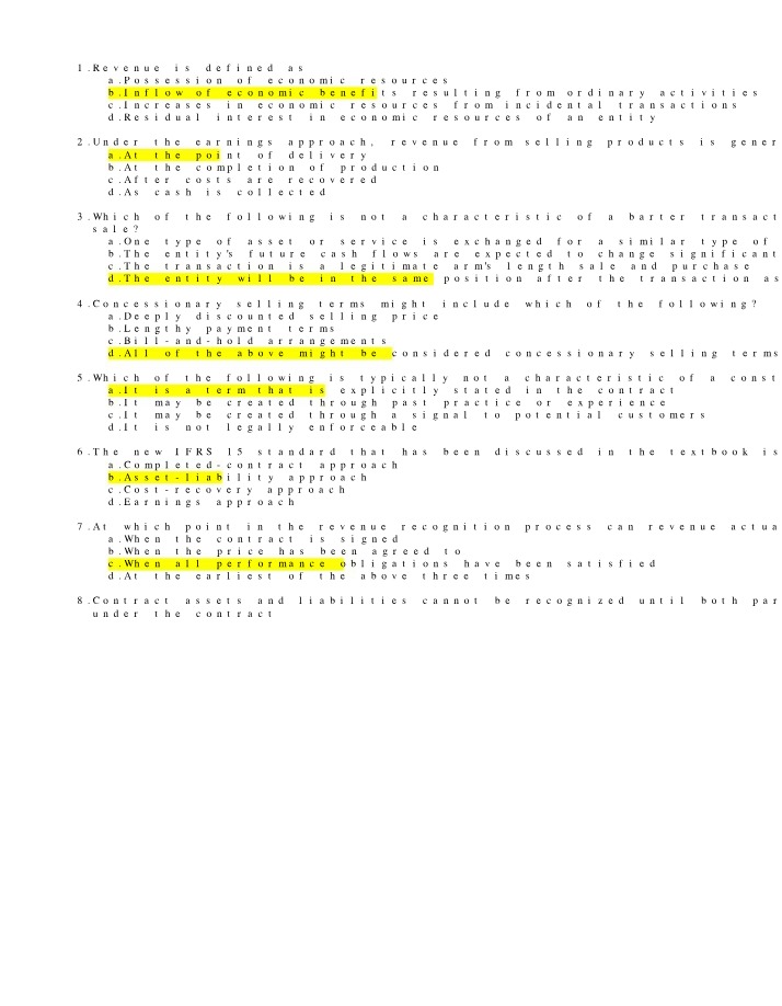 Testbank for Test 2