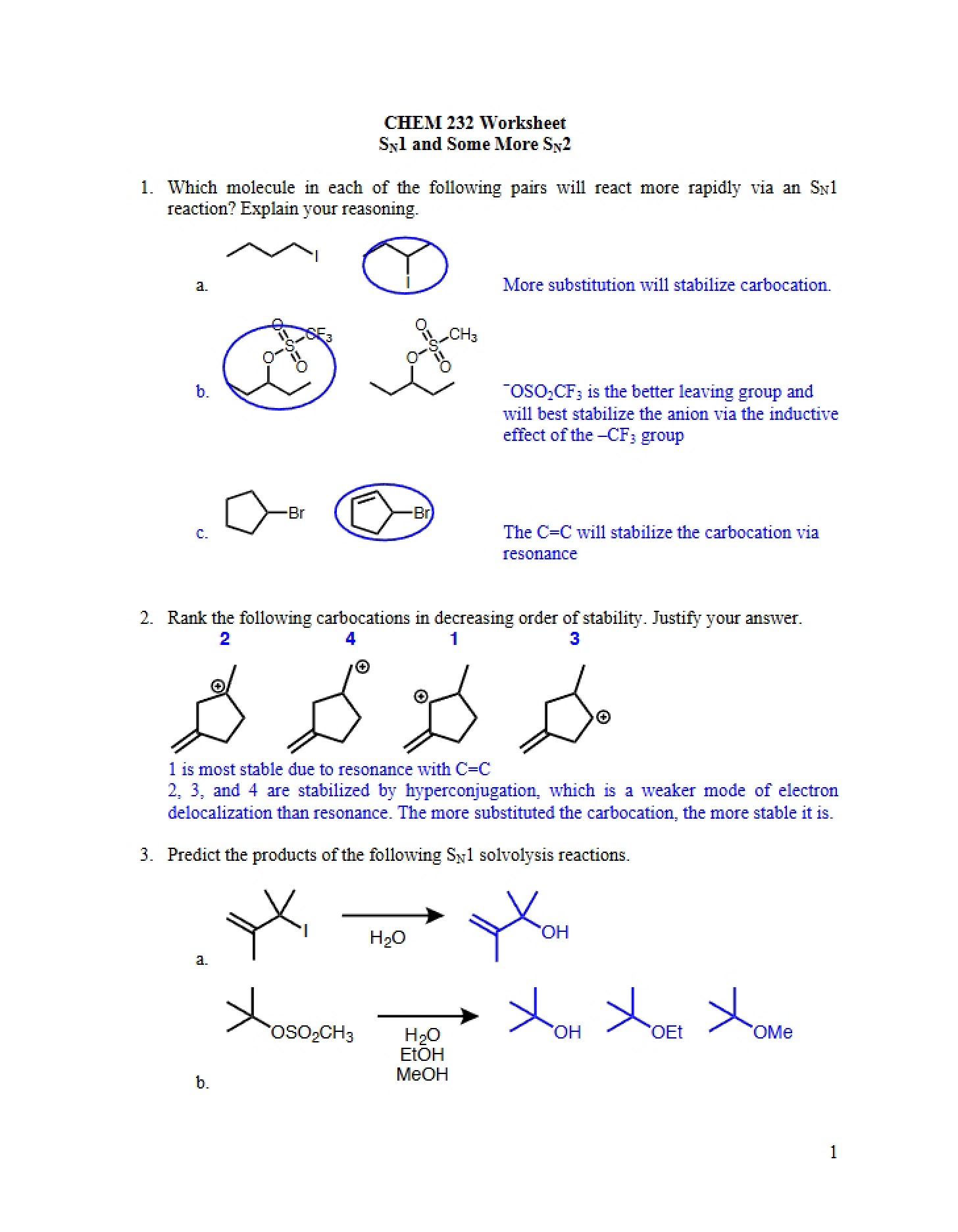 Generic Worksheet
