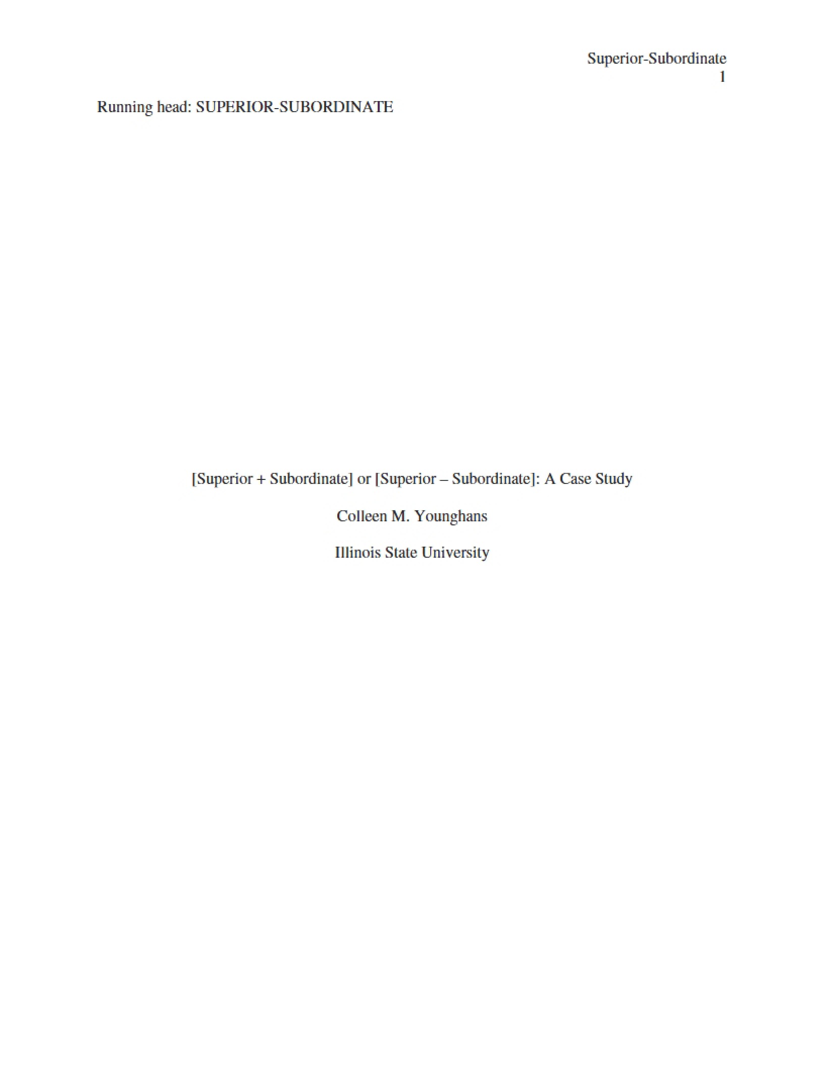 Organizational Communication Case Study