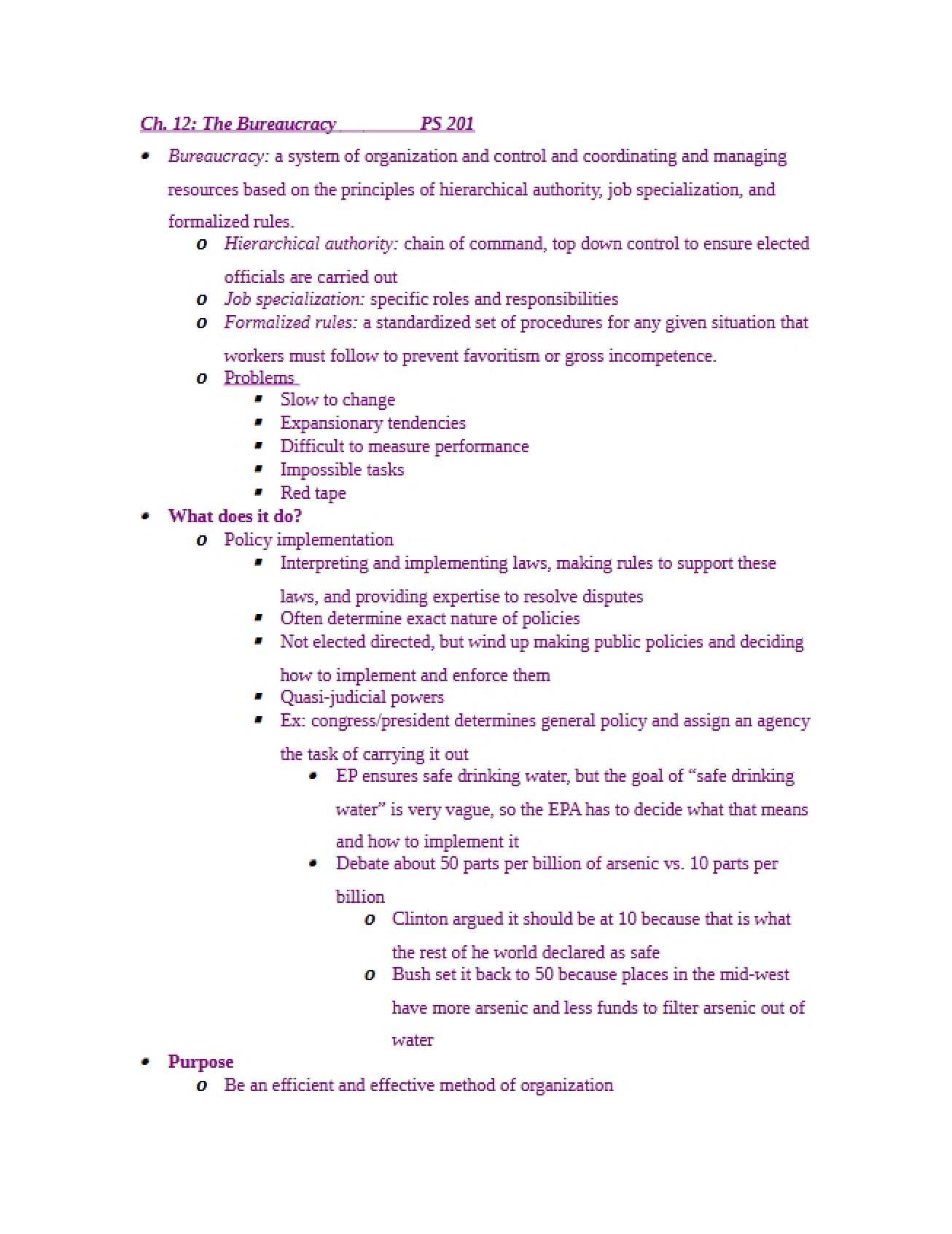 Lecture Notes Chapter Eleven