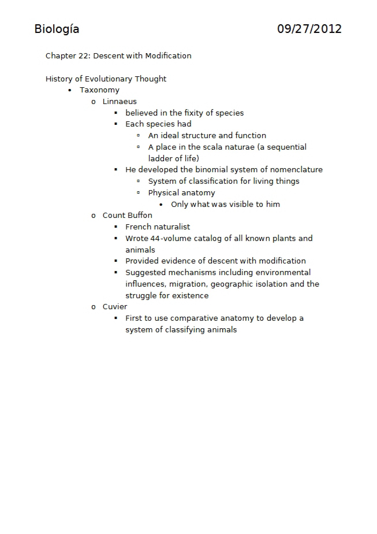 Descent with Modification Chapter 22 Concepts