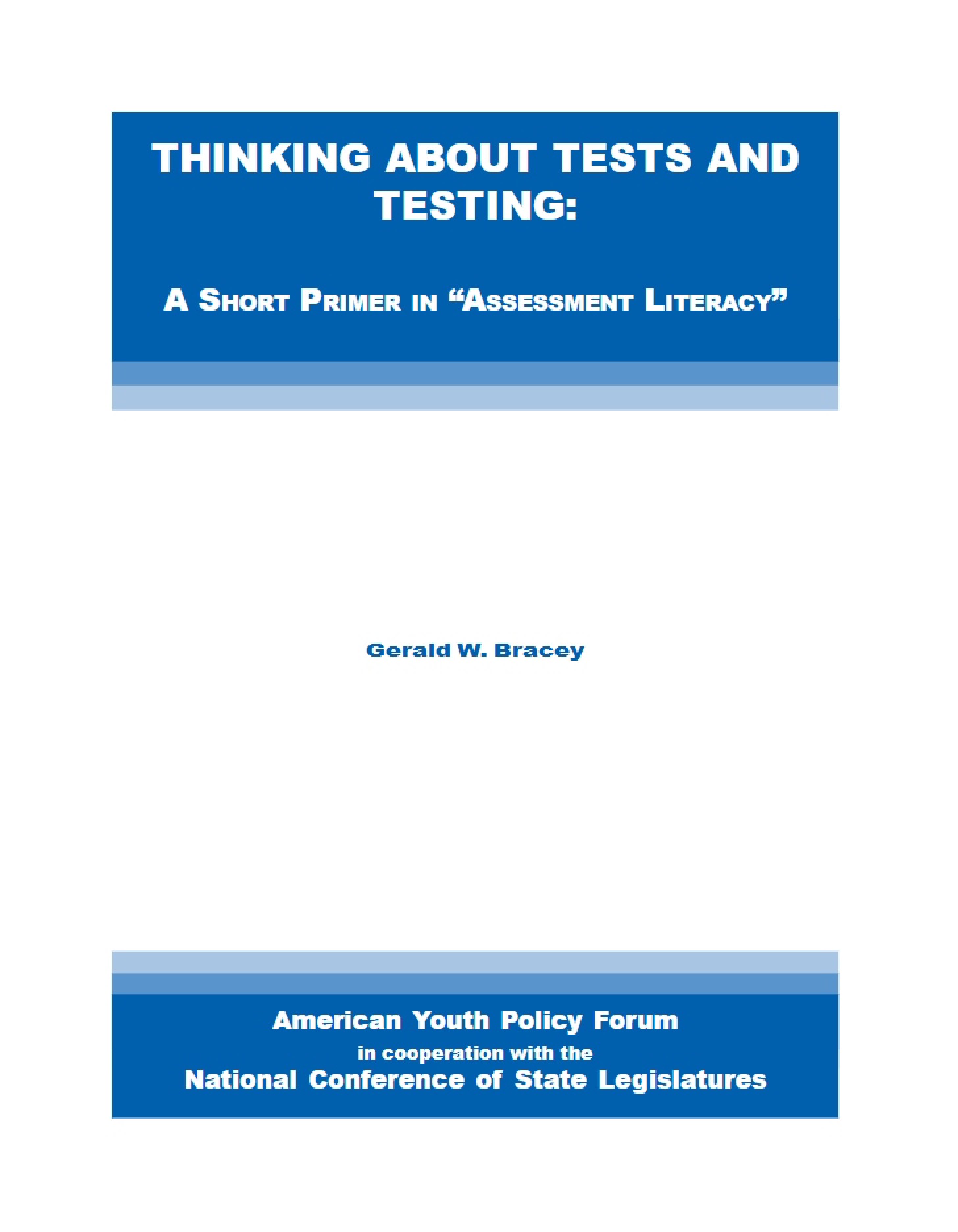 Tests and Testing Considerations