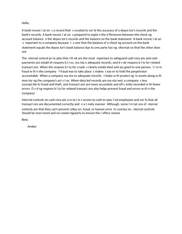 ACCT110 - Week 4 Discussion