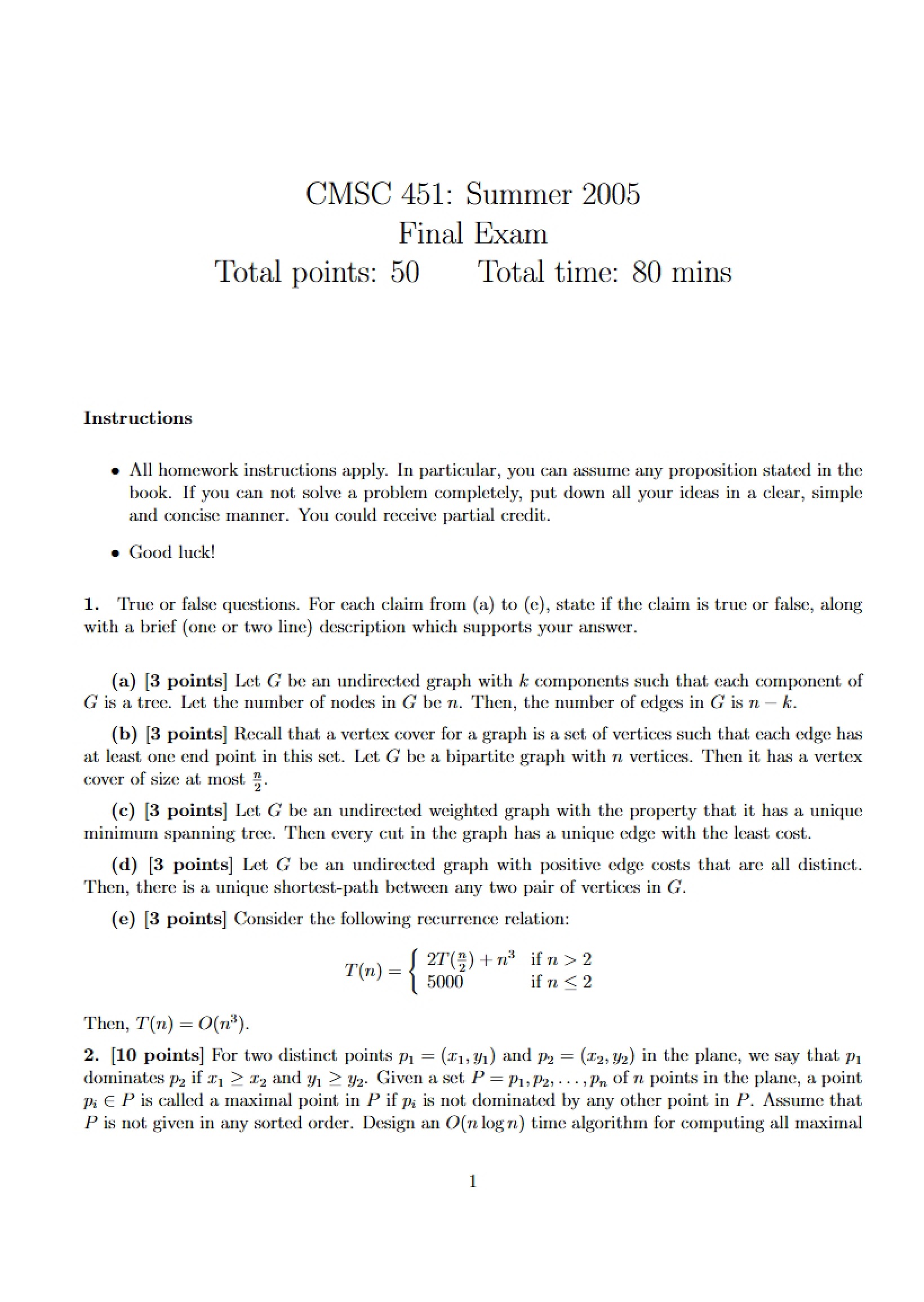 Design Algorithms Final