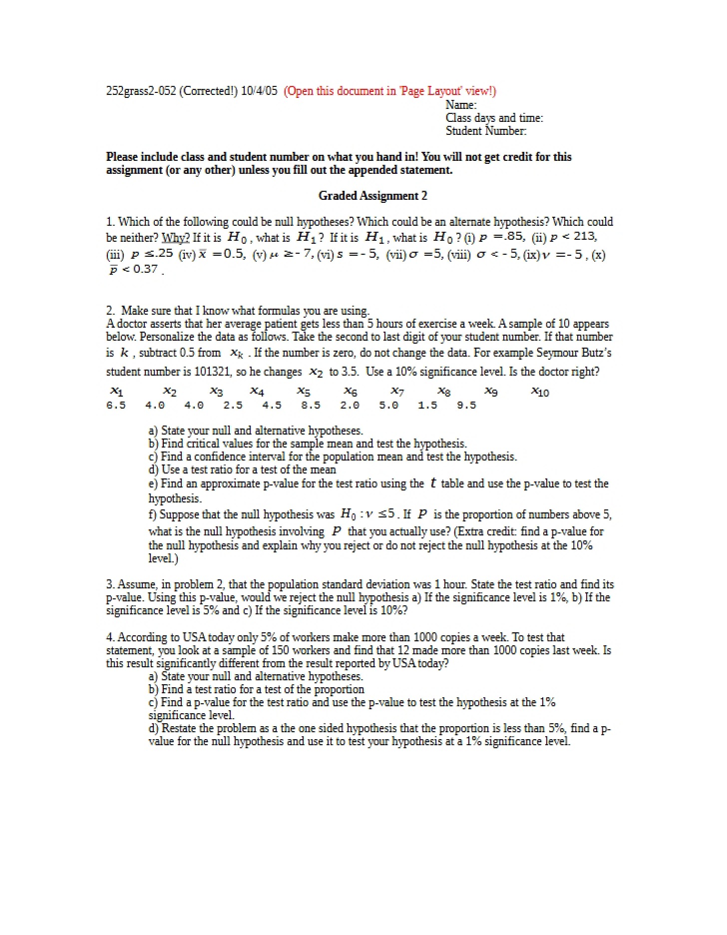 ECO 252 Assignment 3 (Graded)