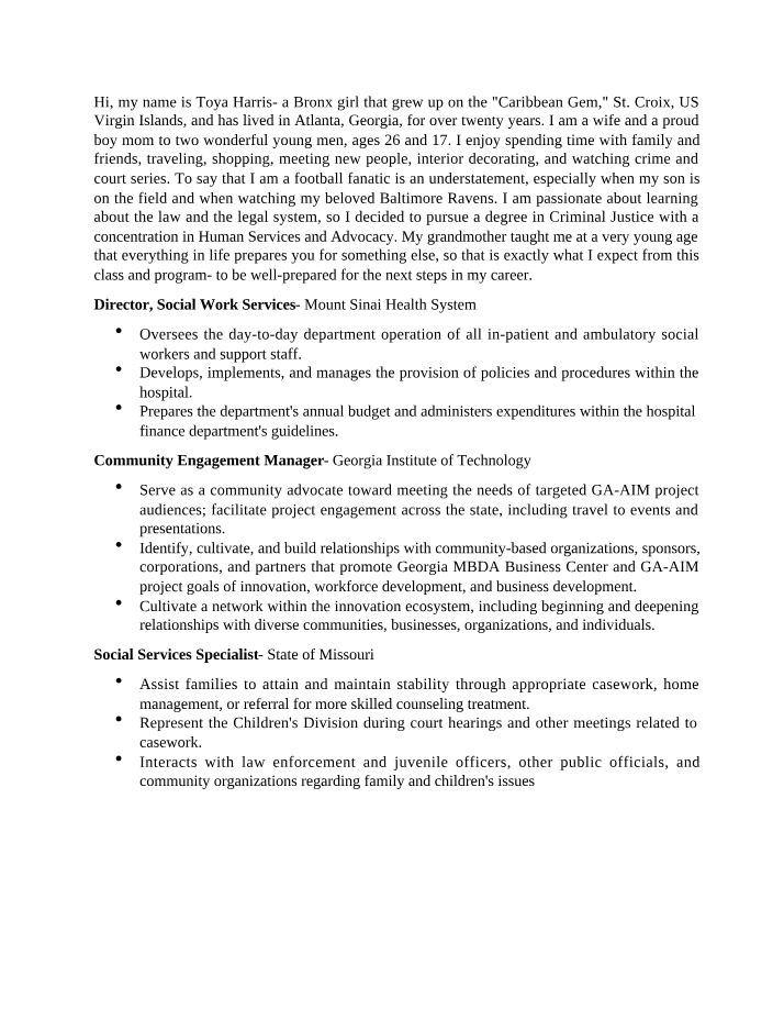 Who Employs Human Services Professionals - 1-1 Discussion