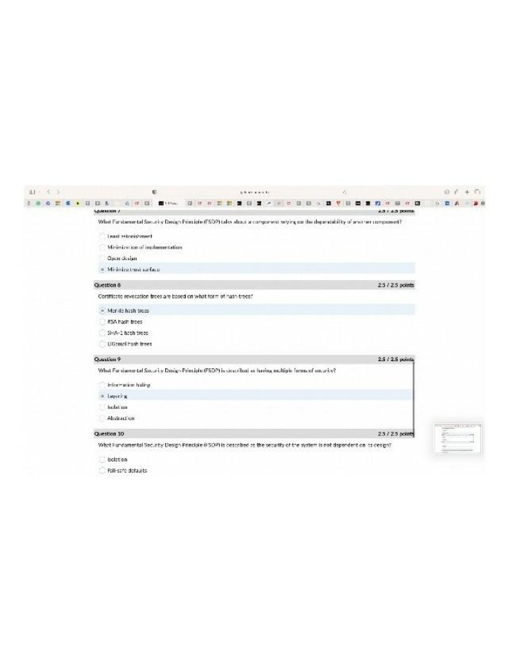 Fundamental Security Design Principles (FSDPs)