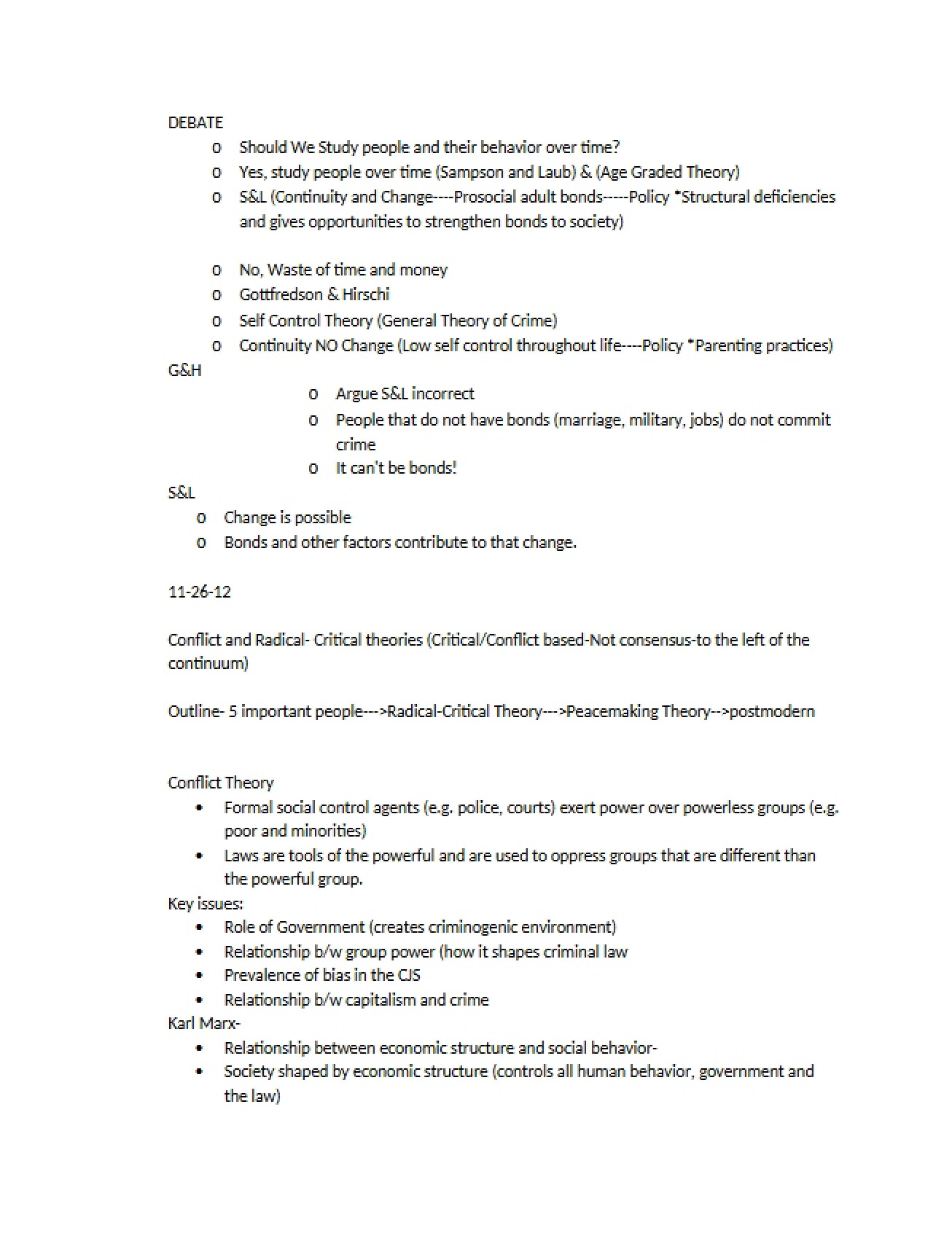Classroom Lecture Notes