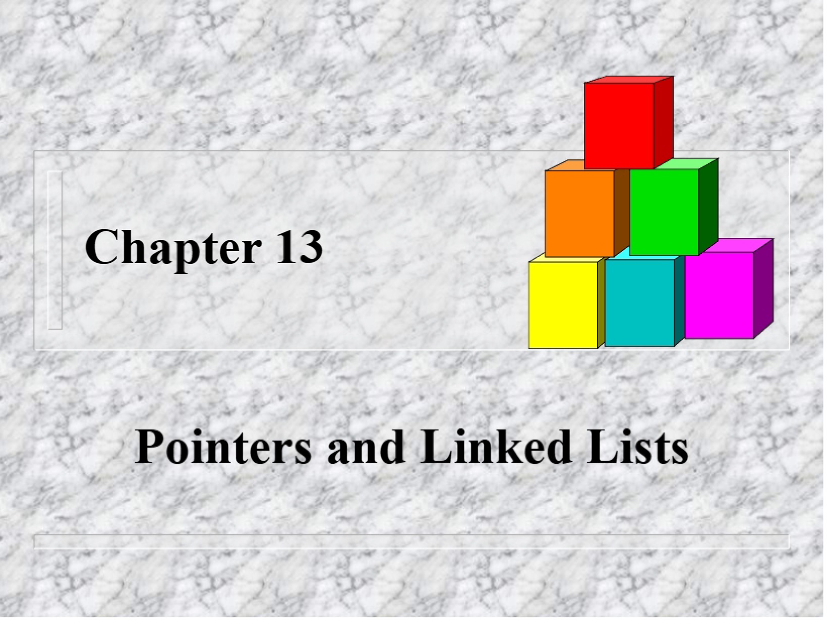 Chapter 13 Computer Programming II