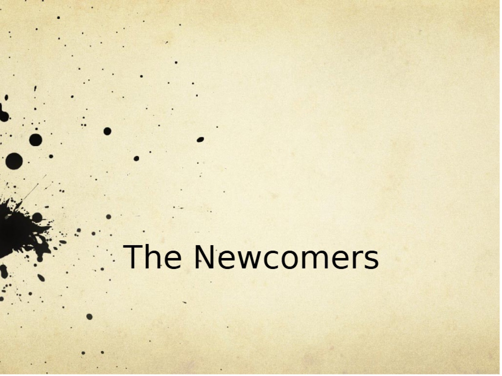 Newcomers in Israeli Politics
